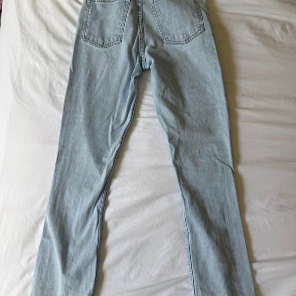 Abercrombie & Fitch Light Wash High Rise Jeans